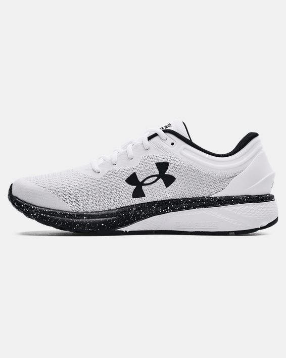 Men's UA Charged Escape 3 Big Logo Running Shoes in White image number 1